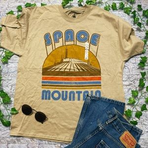 Disney Retro Space Mountain Tee NWT XL